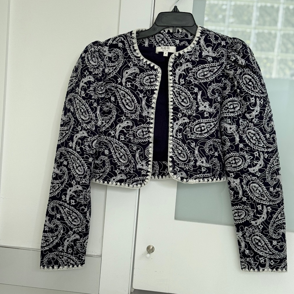 SEA NY EVENING JACKET--EMERGING BRAND